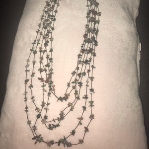 Multi stone necklace